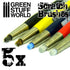 Green Stuff World: Scratch Brush Pen Set - 5pc