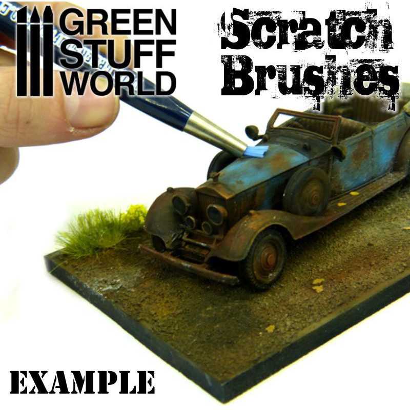 Green Stuff World: Scratch Brush Pen Set - 5pc