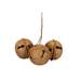 Rust Effect Jingle Bells on Wire 5cm - 3pc | Buy Online from The Home Crafters
