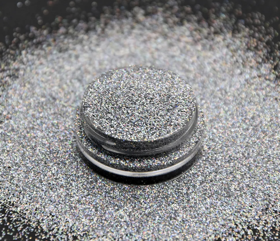 Silver Glitter Tub - 100g
