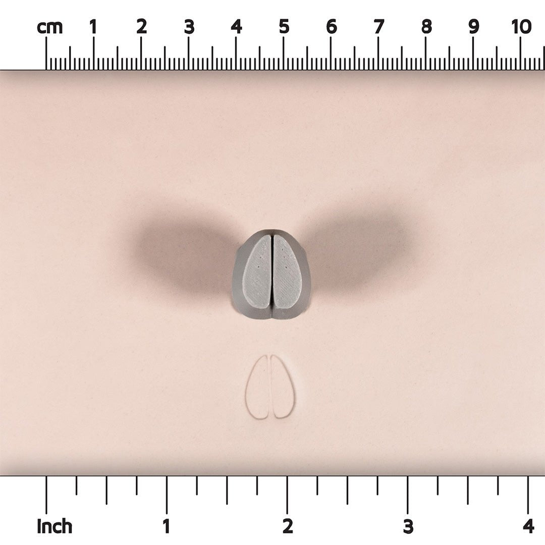 Sheep Hoof Stamp - Medium - Style 1 | Buy Online from The Home Crafters