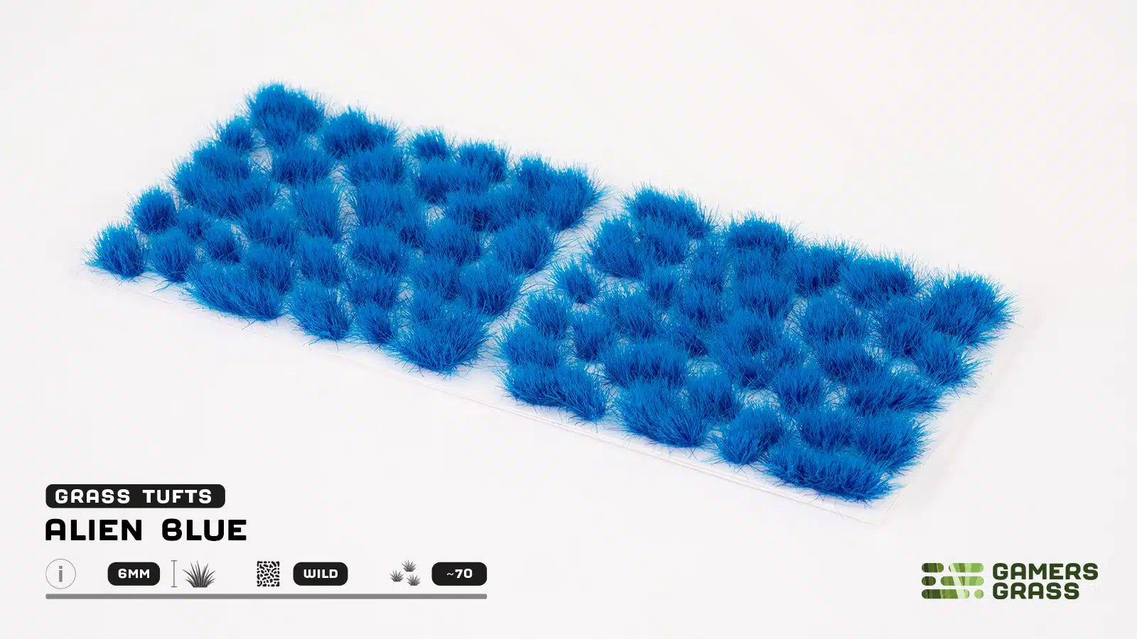 Gamers Grass 6mm Grass Tufts - Alien Blue | Buy Online from The Home Crafters