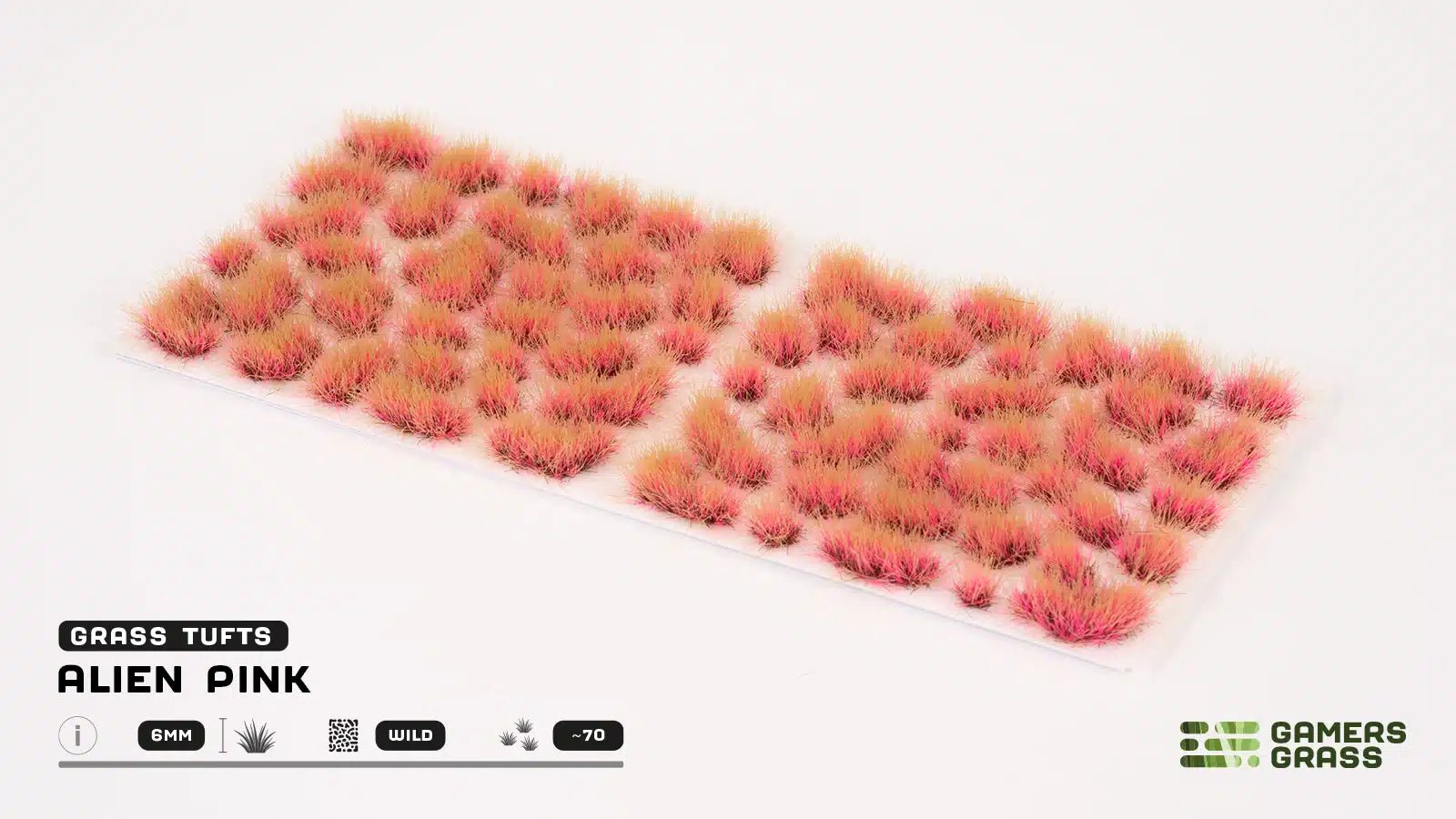 Gamers Grass 6mm Grass Tufts - Alien Pink | Buy Online from The Home Crafters