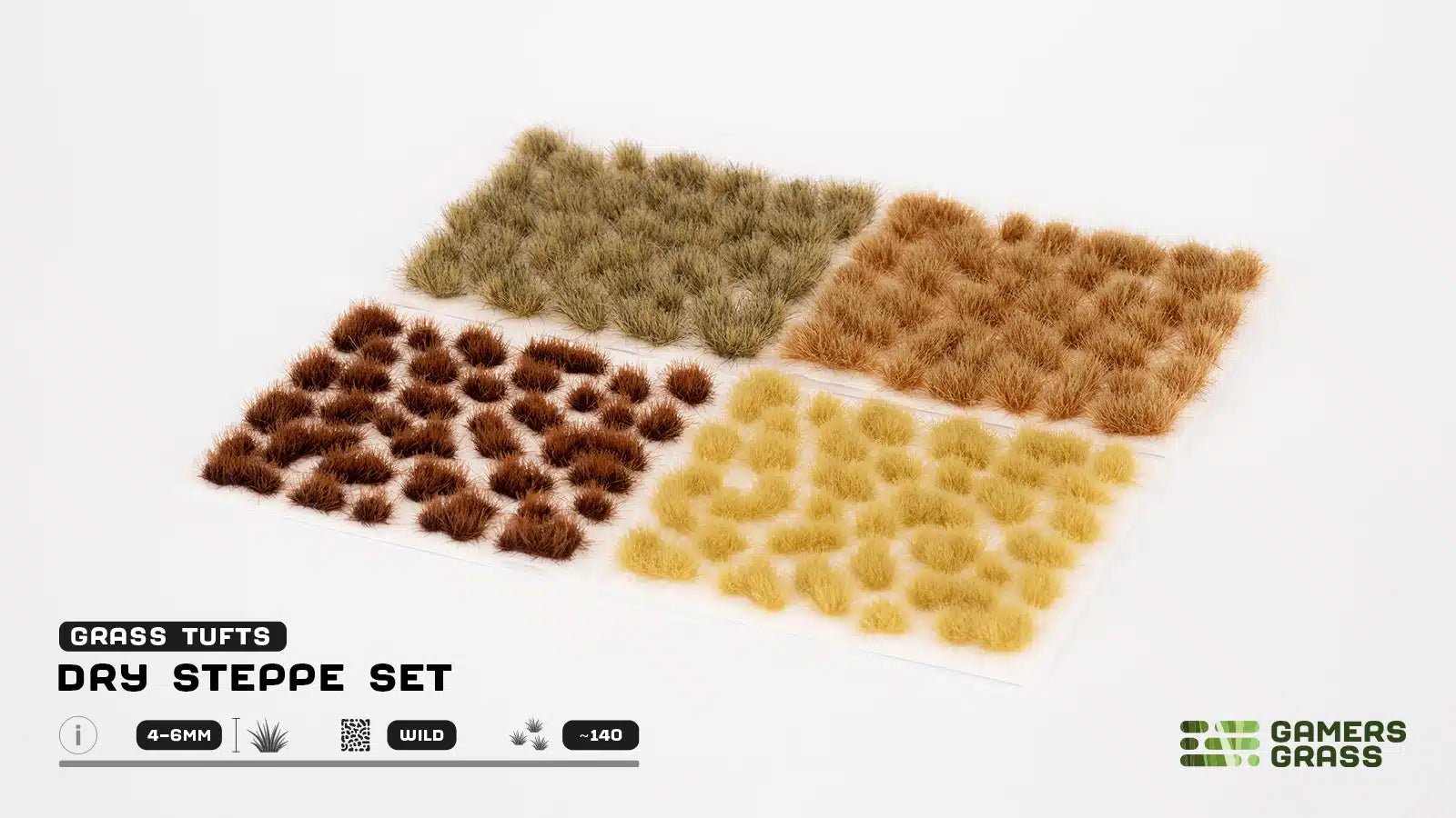 Gamers Grass Dry Steppe Set | Buy Online from The Home Crafters
