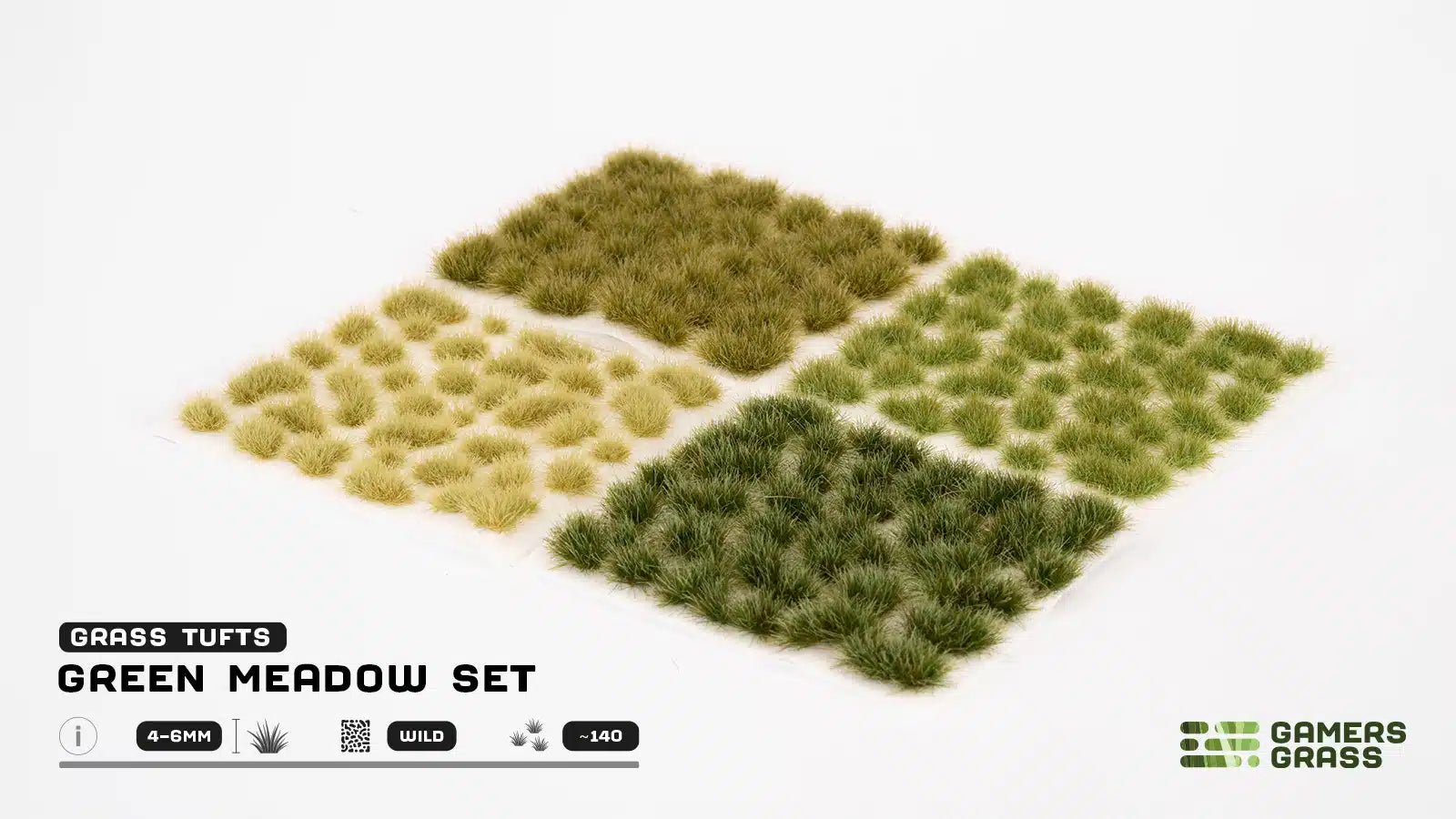 Gamers Grass Green Meadow Set | Buy Online from The Home Crafters