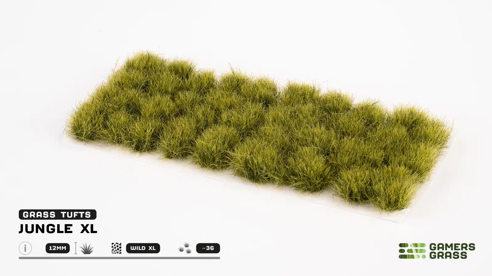 Gamers Grass Jungle XL (12mm) - Wild