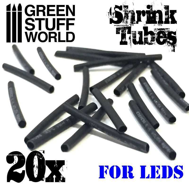 Green Stuff World: Heat Shrink Tubes For LED Connections | Buy Online from The Home Crafters