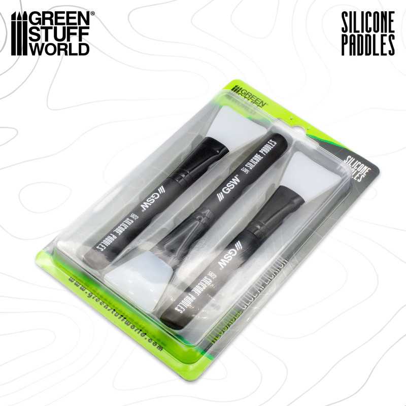 Green Stuff World: Silicone Paddle Applicator Spreaders x3 | Buy Online from The Home Crafters