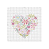 Simply Make Cross Stitch Kit - Floral Heart | Buy Online from The Home Crafters