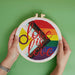 Simply Make Cross Stitch Kit - Love is Love Pride Flag | Buy Online from The Home Crafters