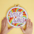 Simply Make Cross Stitch Kit - Love Wins | Buy Online from The Home Crafters