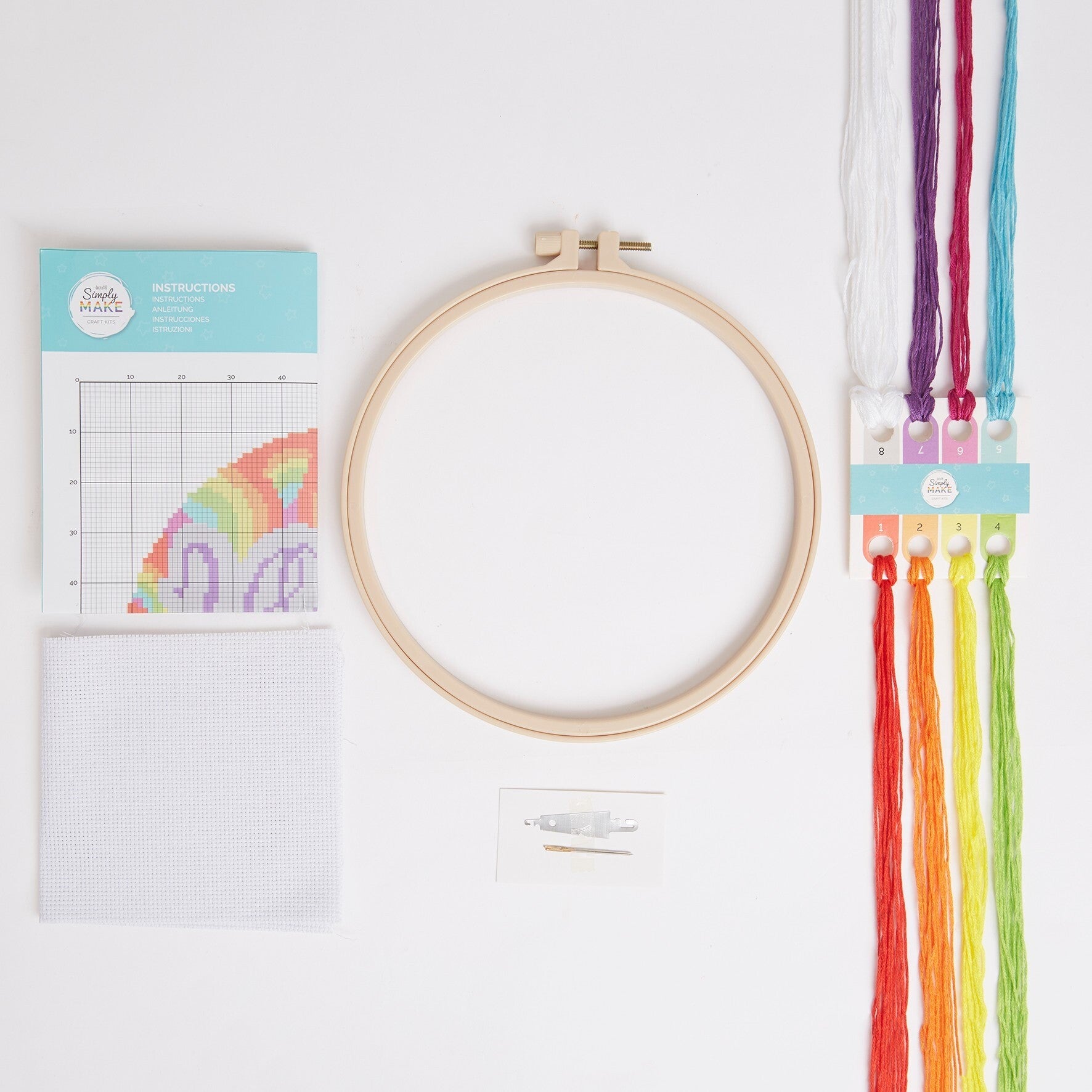 Simply Make Cross Stitch Kit - Love Wins | Buy Online from The Home Crafters