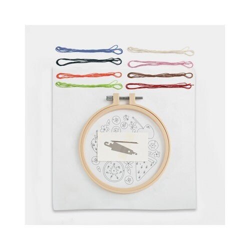 Simply Make Embroidery By Numbers Craft Kit - Summer Fruits | Buy Online from The Home Crafters
