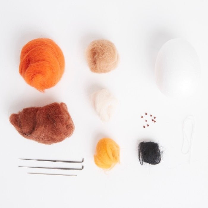 Simply Make Needle Felting Craft Kit - Autumn Latte | Buy Online from The Home Crafters