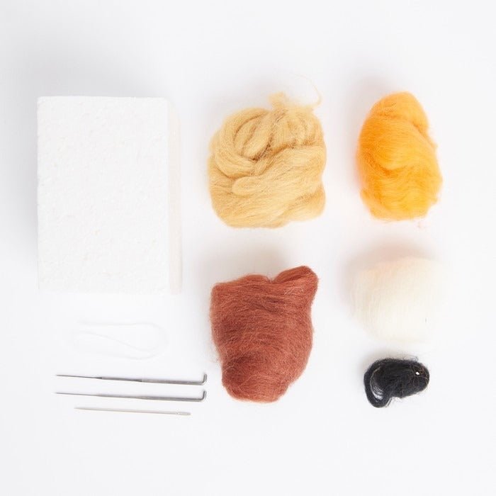 Simply Make Needle Felting Craft Kit - Pumpkin Pie | Buy Online from The Home Crafters