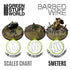 Green Stuff World: 3d Printed Resin Bits Scenery - Simulated Barbed Wire - 1:48 - 1:52 (5m) | Buy Online from The Home Crafters