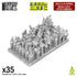 Resin Bits: Skulls & Bones - 1:48-1:35 Skull Cult with Candles - 35pc | Buy Online from The Home Crafters