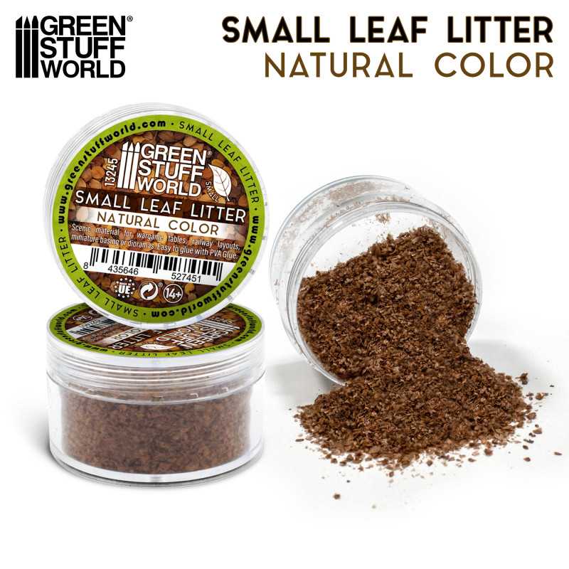 Green Stuff World: Small Leaf Litter Natural Colour - 200ml | Buy Online from The Home Crafters