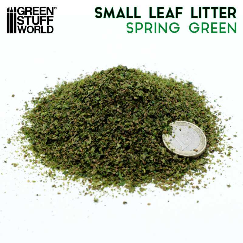 Green Stuff World: Small Leaf Litter - Spring Green | Buy Online from The Home Crafters