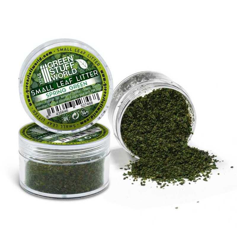 Green Stuff World: Small Leaf Litter - Spring Green | Buy Online from The Home Crafters