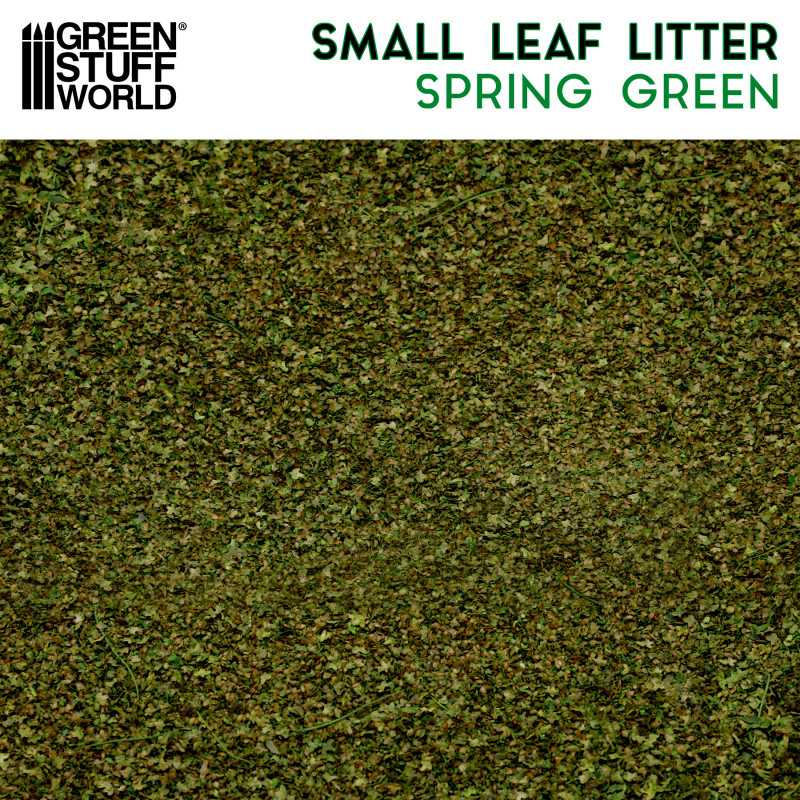 Green Stuff World: Small Leaf Litter - Spring Green | Buy Online from The Home Crafters