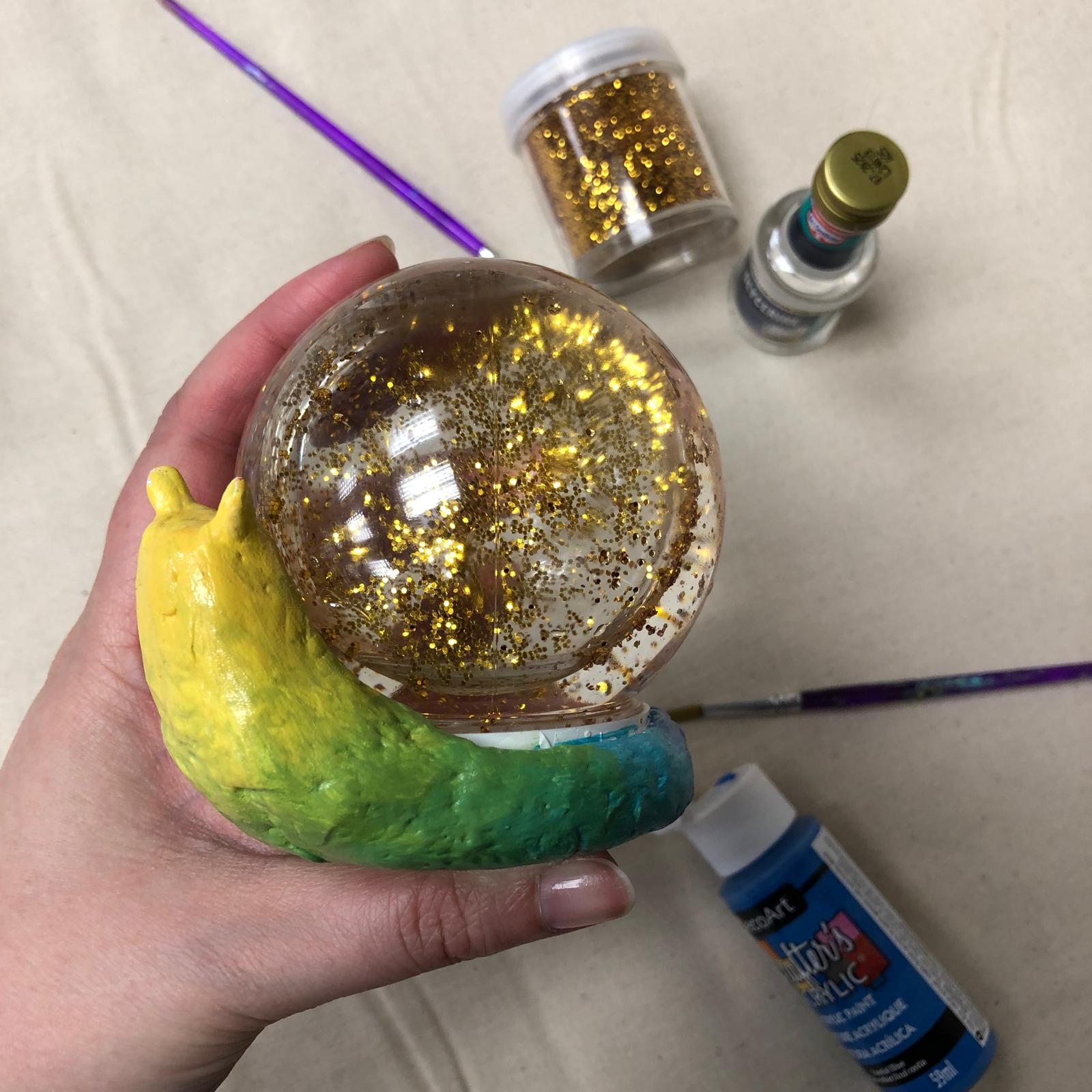 Crafting for Kids: Snail Glitter Globe - Monday 12th August