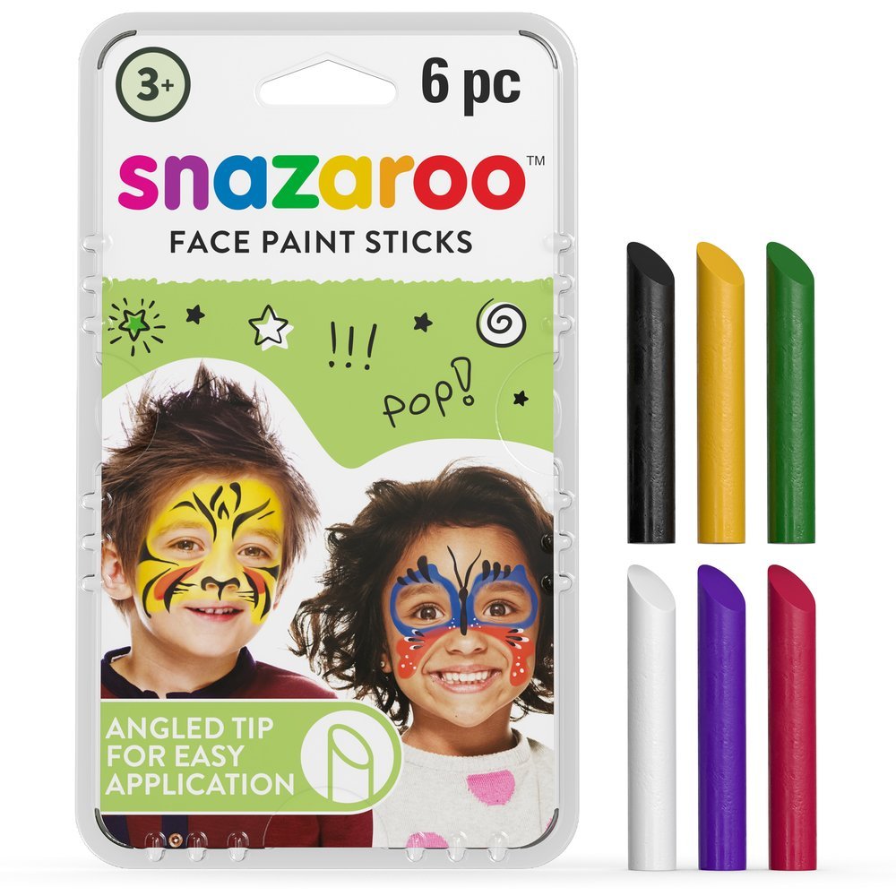 Snazaroo Face Paint Sticks - 5pk | Buy Online from The Home Crafters