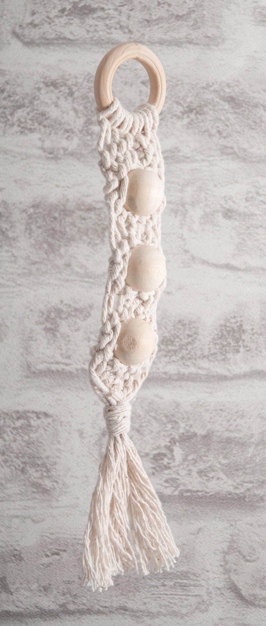 Solid Wooden Craft Ring for Macramé | Buy Online from The Home Crafters
