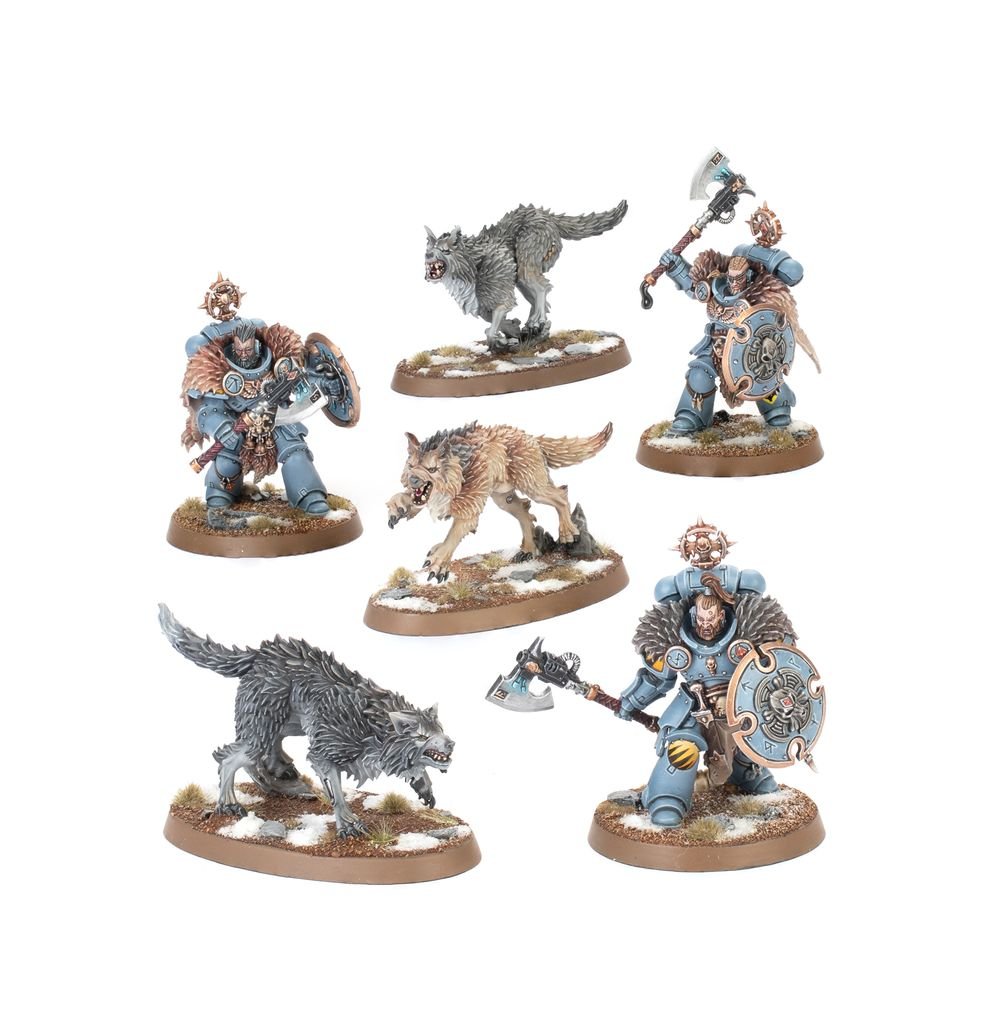 Space Wolves: Wolf Guard Headtakers | Buy Online from The Home Crafters