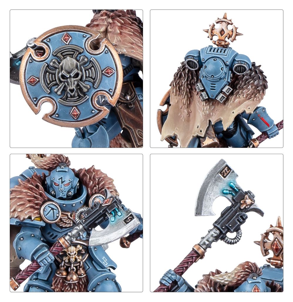 Space Wolves: Wolf Guard Headtakers | Buy Online from The Home Crafters