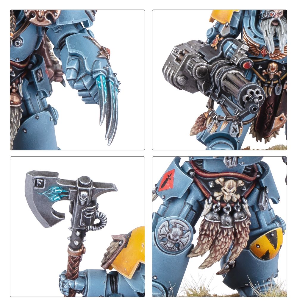 Space Wolves: Wolf Guard Terminators | Buy Online from The Home Crafters