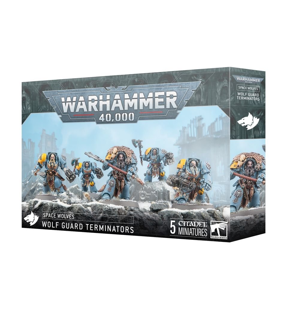 Space Wolves: Wolf Guard Terminators | Buy Online from The Home Crafters