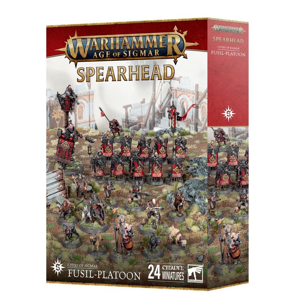 Spearhead: Cities of Sigmar Fusil Platoon | Buy Online from The Home Crafters