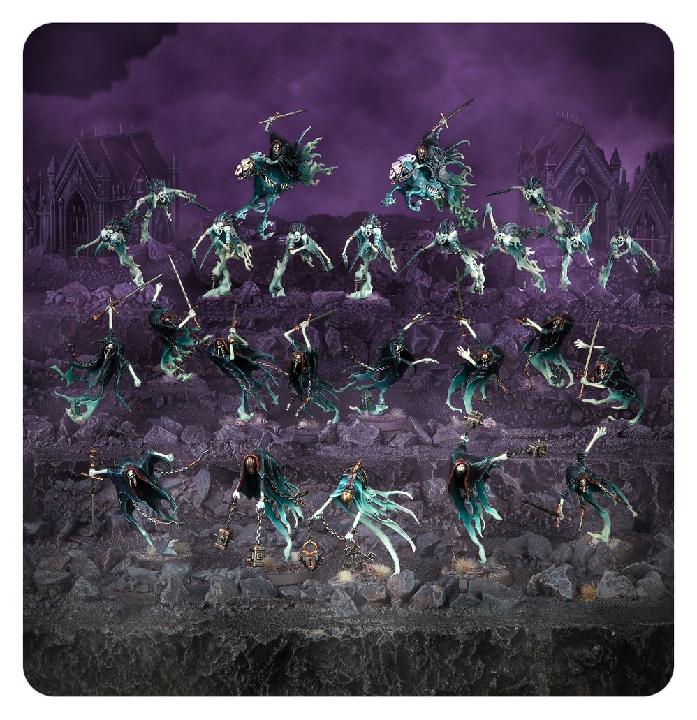 Spearhead: Nighthaunt: Cursed Shacklehorde | Buy Online from The Home Crafters