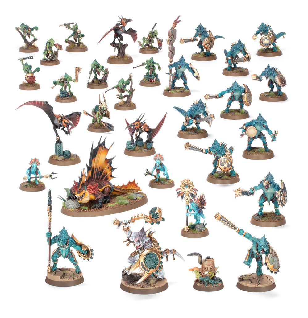 Spearhead: Seraphon Sunblooded Prowlers | Buy Online from The Home Crafters