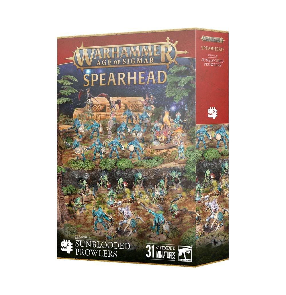 Spearhead: Seraphon Sunblooded Prowlers | Buy Online from The Home Crafters