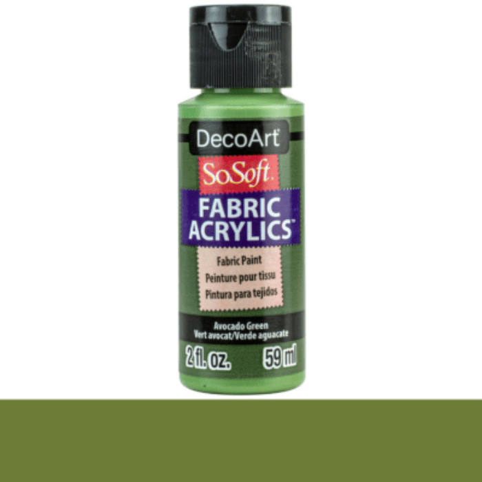 DecoArt SoSoft Acrylic Fabric Paint - 2oz | Buy Online from The Home Crafters