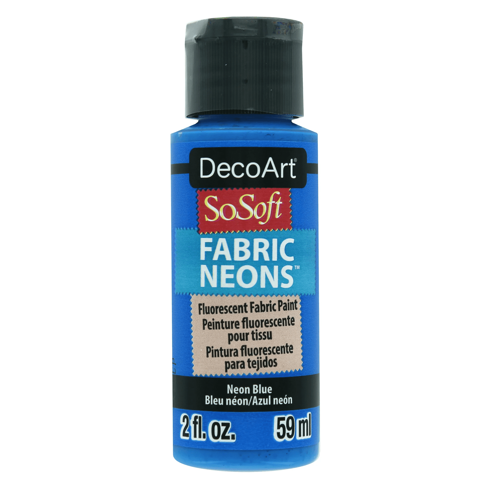 DecoArt SoSoft Acrylic Fabric Paint - 2oz | Buy Online from The Home Crafters