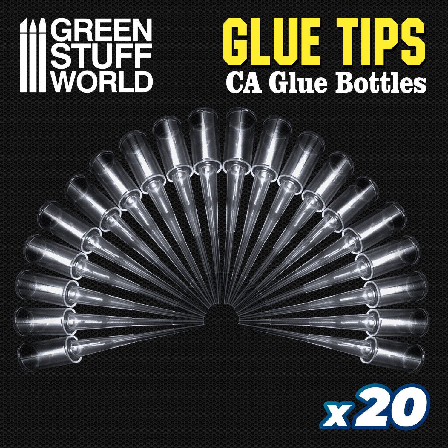 Precision Glue Bottle Tips - 20pc | Buy Online from The Home Crafters