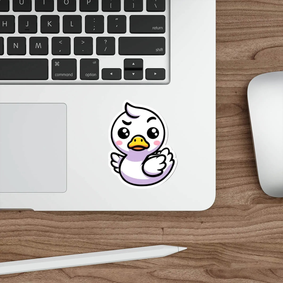 Feisty Swan/Duck Sticker – Waterproof & Funny | Buy Online from The Home Crafters