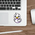Feisty Swan/Duck Sticker – Waterproof & Funny | Buy Online from The Home Crafters