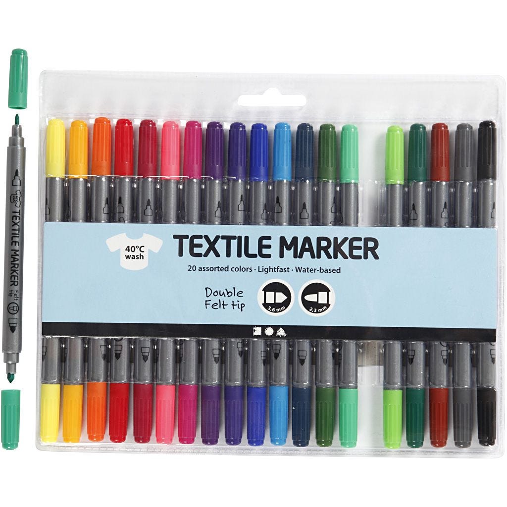 Textile & Fabric Marker Pens | Buy Online from The Home Crafters
