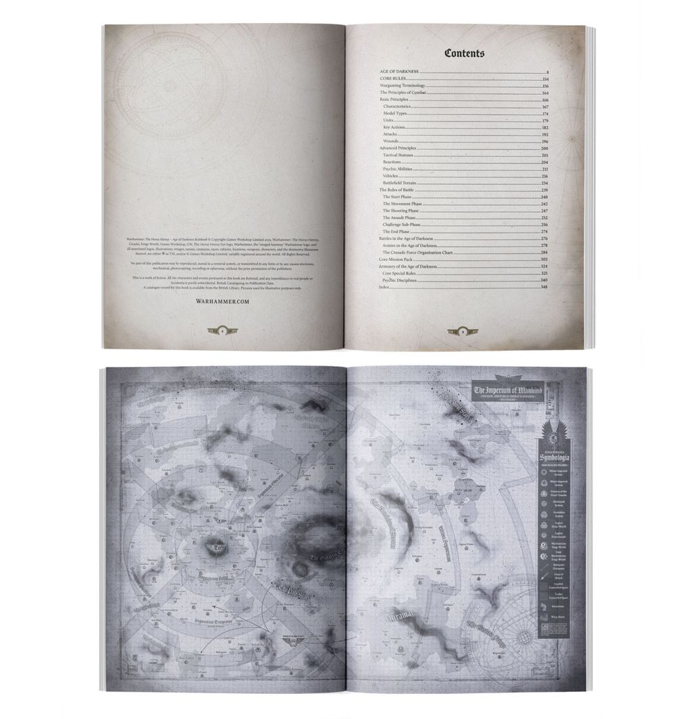 The Horus Heresy: Age Of Darkness Rulebook (English) | Buy Online from The Home Crafters
