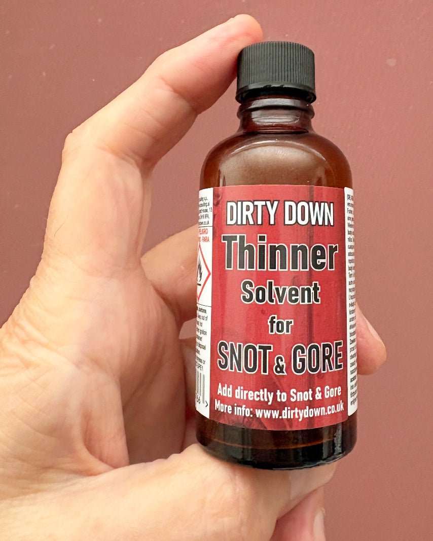 Thinner Solvent for Snot & Gore | Buy Online from The Home Crafters