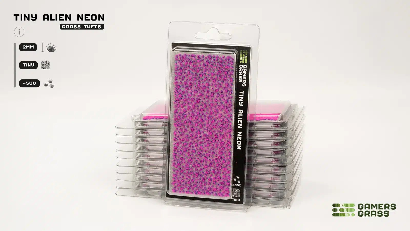 Gamers Grass Tiny (2mm) Grass Tufts - Alien Neon | Buy Online from The Home Crafters