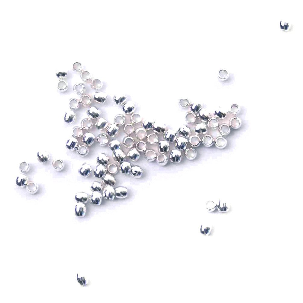 Trimits 2mm Crimp Beads - 30pk | Buy Online from The Home Crafters