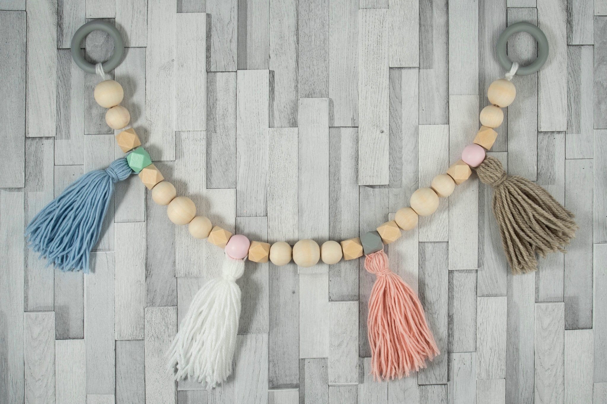 Trimits Coloured Wooden Craft Accessories Pack - 33 pieces | Buy Online from The Home Crafters