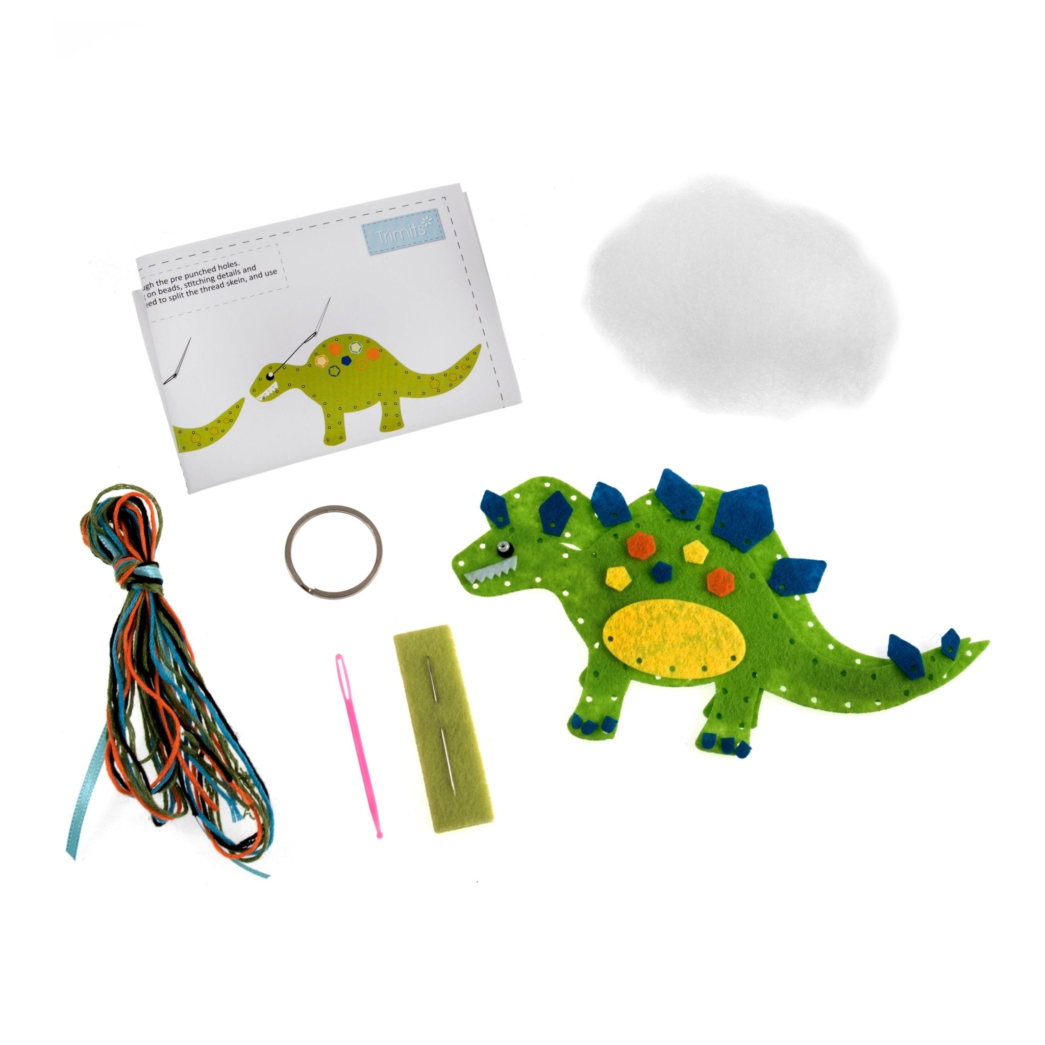 Trimits Felt Decoration Kit: Dinosaur | Buy Online from The Home Crafters