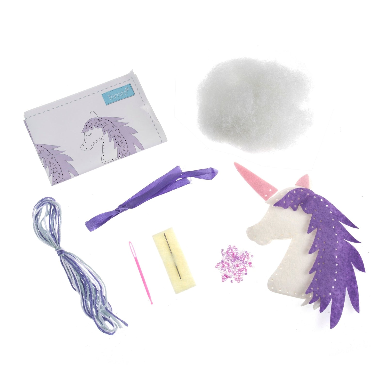 Trimits Felt Decoration Kit: Unicorn | Buy Online from The Home Crafters