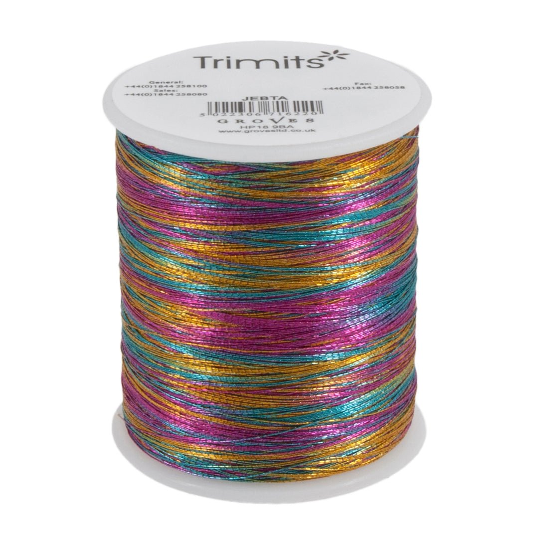 Trimits Metallic Embroidery Thread: 180m | Buy Online from The Home Crafters